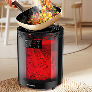 เครื่องทำความร้อนไฟฟ้าแบบมีที่ปัดน้ำฝน 30 ตร.ม. ควบคุมอุณหภูมิอัจฉริยะพร้อมตัวตั้งเวลาสำหรับชงชาและย่างอาหาร - Product Image 4