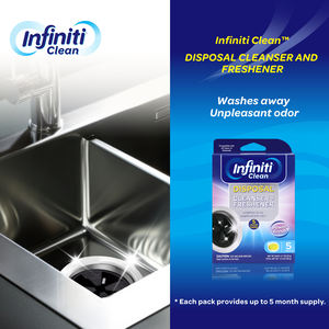 Infiniti Clean Fórmula no tóxica <span class=keywords><strong>Limpiador</strong></span> <span class=keywords><strong>de</strong></span> eliminación <span class=keywords><strong>de</strong></span> <span class=keywords><strong>basura</strong></span> con aroma a limón Tabletas Ambientador para limpieza <span class=keywords><strong>de</strong></span> desagües <span class=keywords><strong>de</strong></span> cocina - Product Image 2
