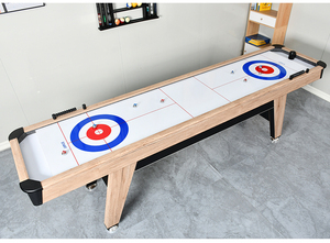 PINJIAN Vente en gros Nouvelle table <span class=keywords><strong>de</strong></span> shuffleboard <span class=keywords><strong>de</strong></span> 9 pieds avec boules <span class=keywords><strong>de</strong></span> shuffleboard pour le divertissement à domicile et le <span class=keywords><strong>jeu</strong></span> <span class=keywords><strong>de</strong></span> <span class=keywords><strong>curling</strong></span> en intérieur - Product Image 3