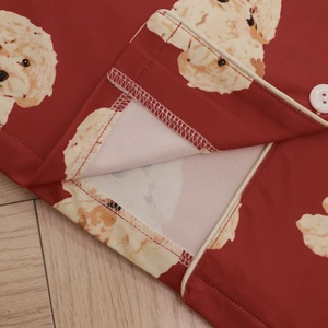 Conjunto de Ropa de Dormir de <span class=keywords><strong>Manga</strong></span> Corta con Estampado de Perro, Pijamas Divertidos para Mujer, Ropa de Dormir - Product Image 6