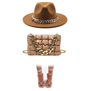 Sac Personnalisé à Logo, Vente en Gros, Chaussures et Sacs Assortis de Luxe pour Femme : Talons, <span class=keywords><strong>Sandales</strong></span> et Sacs Tendance - Product Image 3