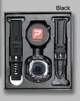 Harga Terbaik D21 Relojes Smart Watch 4 Headphone 2 in 1 Set Tali Ganda 1.52 TFT BT Panggilan Telepon Detak Jantung Olahraga Smart Watch dengan Earbud