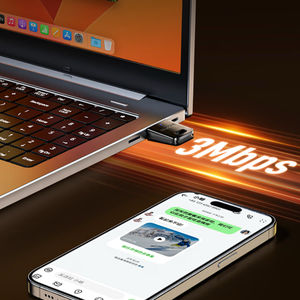 SAMZHE Adaptor <span class=keywords><strong>Bluetooth</strong></span> USB untuk PC Penerima <span class=keywords><strong>Bluetooth</strong></span> 5.3 2.4GHz Mendukung Windows 11/10/8.1/8 Desktop Laptop Jarak 13.5m - Product Image 5