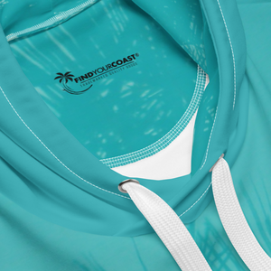 Encuentra tu sudadera con capucha reciclada Coast Tropical Rise - Product Image 4