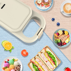 Sandwich Maker Electric 2 Slices Keep Warm Setting For Light Food Breakfast Kitchen Use - Product Image 4