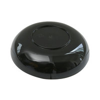 Assiette en plastique de 6 pouces, matériau PS, assiette transparente, assiette à fruits, assiette en plastique, assiette à bonbons, forme ronde, décorations pour la table de la maison