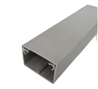 Goulotte de câblage en PVC pour climatisation, gaine de câblage en PVC pour matériaux de construction en plastique