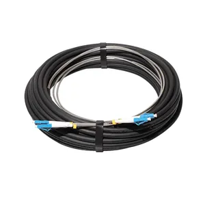 Внутренний наружный оптический кабель Cpri водонепроницаемый 2 ядра Lc To Lc Ftta волоконно-оптический патч-корд 7,0 мм Cpri бронированный кабель