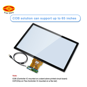 Tùy chỉnh 7 "độ chính xác cao chống xước thương mại điện dung màn hình cảm ứng Bảng điều chỉnh USB Nhiều điểm cảm ứng IP65 không thấm nước - Product Image 2