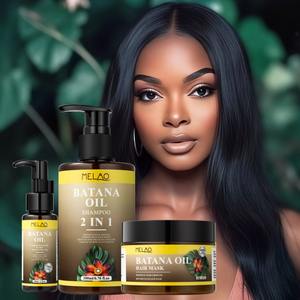 Champú y Acondicionador de Batana Cruda al por Mayor, Set de Regalo para el Cuidado del Cabello con Aceite de Batana, Biotina y Romero, Promueve el Crecimiento del Cabello y Reduce el Frizz - Product Image 1