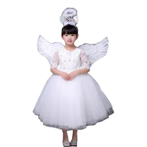 Feather angel wings children's day performance dress up props Children's feather wings