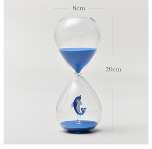 Đồng hồ cát sáng tạo <span class=keywords><strong>10</strong></span> phút hẹn giờ hình dạng ba chiều đồ nội thất gia đình đồ thủ công thủy tinh quà tặng sinh nhật hẹn giờ cát - Product Image 6