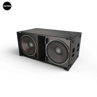 Subwoofer activo doble de 18 pulgadas 928S, sistema de sonido profesional, altavoz para interiores y exteriores.