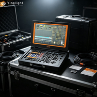 MA Notebook-kompatible DMX512 Beleuchtungskonsole 19-Zoll-Breitbild-Touchscreen I5 4GB RAM MA3D Wysiwyg mit USV