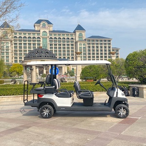 <strong>CE</strong> Approved 6 Seats 4+2 Battery Powered Golf Car Golf Buggy Electric Golf <strong>Cart</strong> - Product Image 5
