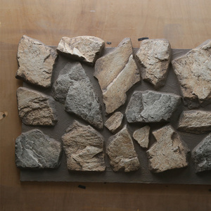 Industrial Design Style Faux Big Slab <strong>Wall</strong> Panels Interior Exterior Polyurethane <strong>Stone</strong> <strong>Capping</strong> Panel Features Artificial <strong>Stone</strong> - Product Image 2