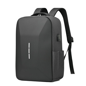 <span class=keywords><strong>Sac</strong></span> à <span class=keywords><strong>dos</strong></span> rigide pour hommes, chargement USB, verrouillage par mot de passe, anti-éclaboussures, durable, <span class=keywords><strong>sac</strong></span> de voyage pour ordinateur portable de 15.6 pouces - Product Image 1