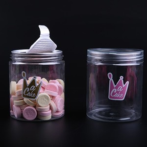 Jars Jar Cookie Cookie Jar Wholesale Gold Lid Plastic Jars Daian Food Jar Round Microwavable Plastic Container Cookie Jar