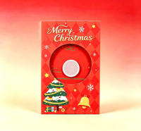 Cartes de vœux personnalisées Fenghetong en feuille d'or pour enfants, cartes cadeaux de Noël de luxe en gros pour les meilleurs vœux de saison