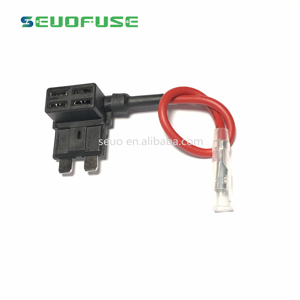 Nouveau robinet de <span class=keywords><strong>fusible</strong></span> standard <span class=keywords><strong>mini</strong></span> porte-<span class=keywords><strong>fusible</strong></span> de voiture à profil bas, fusibles supplémentaires avec fusibles de voiture à lame de 1A-50A - Product Image 2
