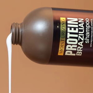 Offre Spéciale : Kit de Soins Capillaires Brésiliens à la Protéine – Shampoing Hydratant <span class=keywords><strong>Sans</strong></span> <span class=keywords><strong>Sulfate</strong></span> pour Cheveux Abîmés - Product Image 5