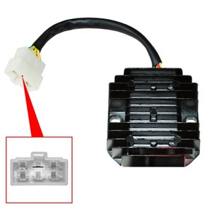Régulateur de tension pour <span class=keywords><strong>SUZUKI</strong></span> <span class=keywords><strong>BURGMAN</strong></span> 125 150 200 250 <span class=keywords><strong>400</strong></span> 1998-2000 - Product Image 1