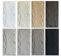 Panneaux en pierre PU Polyuréthane Pierre artificielle pour la décoration murale intérieure-Panneaux en fausse pierre réalistes