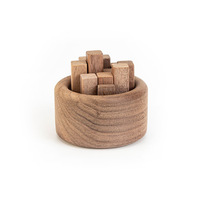 Voiture de noyer noir transportant le diffuseur d'intérieur d'huile essentielle avec le cadeau d'encens et de porte-encens d'aromathérapie d'expansion de hêtre en bois
