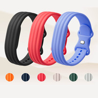 Bracelet de remplacement en silicone souple Tschick pour Google Fitbit Air, bracelet de sport réglable et étanche pour l'entraînement quotidien et les activités de plein air