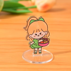 ขายส่งสแตนดี้อะคริลิกใสสองชิ้นแบบกำหนดเองได้ พร้อมฐาน ลายการ์ตูนอนิเมะ - Product Image 5