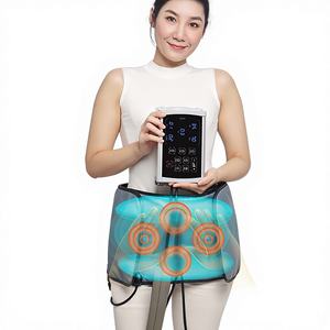 Ceinture de massage automatique à ondes d'<span class=keywords><strong>air</strong></span> libre, contrôle de la durée, prise secteur, nouvelle compression chaude, post-partum, ceinture chauffante, salon de beauté - Product Image 1