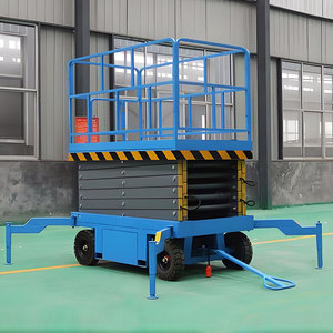 Matériel en acier motorisé de capacité de charge électrique mobile de la plate-forme de levage 500kg de la hauteur de travail 10M de 5 mètres - Product Image 6