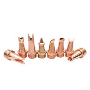 Buse de soudage laser en cuivre pur M16 1 pour alimentation manuelle du fil, type super résistant 5623, fabrication Shandong - Product Image 1