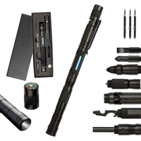 Outil multifonction 16-en-1 directement de l'usine, cadeau cool EDC pour homme, papa, mari, petit ami - pour l'escalade, Noël, anniversaire, chaussette de Noël, survie