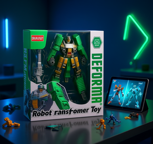 Giocattolo Robot Transformer Ria Fut Scala 1:18 Modellino Action Figure per Bambini da 8 a 13 Anni Unisex in Plastica Prodotto Finito - Product Image 2