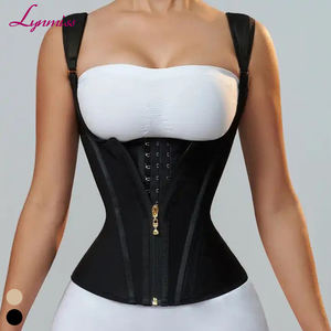 Corset amincissant en latex et spandex, forme sablier, avec armatures en acier, pour le maintien <span class=keywords><strong>de</strong></span> la taille, <span class=keywords><strong>Fajas</strong></span> Colombiana, vente en gros - Product Image 1