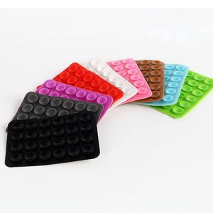 Hot chống trượt 24 cup Silicone hút cup Silicone hút mat điện thoại di động chủ Silicone Sucker Hands miễn phí di động phụ kiện - Product Image 5