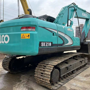 Miniexcavadoras Kobelco SK210 y, orugas hidráulicas de 20 toneladas de segunda mano con motor Cummins y componentes de engranaje central - Product Image 1