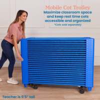 Lit de camp simple Portable pour garderie enfants préscolaire pépinière centre d'apprentissage précoce meubles durables pour tout-petits empilables pour manger
