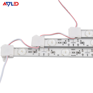 Barre LED rétroéclairée IP67, éclairage de panneau publicitaire 12V/24V, barre LED 3030 à pixels, 12 LED, 12W, barre LED mince pour caisson lumineux - Product Image 1