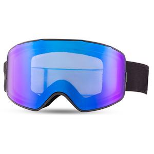 Lunettes de ski magnétiques à grand cylindre, lentilles en TPU, double couche, anti-buée, coupe-vent, lentille sphérique, protection des yeux, anti-sable pour adulte - Product Image 3