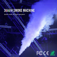 Machine à fumée et à brouillard DMX512 3000W pour effets de scène, prix pour DJ, fête, mariage, concert, scène