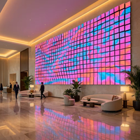 Pantalla LED Curva para Interiores P2 de 600 Nits, 1080P, Ángulo de Visión de 178°, para Alquiler, Ideal para Stands de Exhibición, Escenarios y Fondos