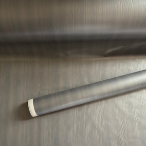 Directo de fábrica gris oscuro realista grano de madera fina lámina de estampado en caliente engrosada resistente a los arañazos para MARCO DE FOTOS Panel de pared - Product Image 2