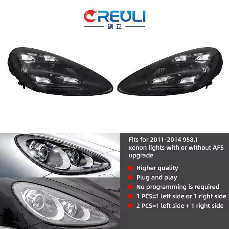For 958.1 xenon lights upgrade