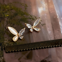 Proveedor Chino de Pendientes Bonitos, Fábrica de Adornos de Cobre, Fabricantes de Pendientes de Moda Occidental, Venta al Por Mayor