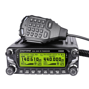 2023 Zastone D9000 50W <span class=keywords><strong>Radio</strong></span> CB mobile pour voiture, portée 50 km, double bande (aérienne), 136-174/400-520MHz, FCC CE, grand écran, FM - Product Image 1