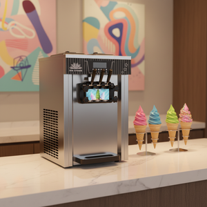 Máquina comercial automática de helados suaves con acero inoxidable para restaurantes - Product Image 2