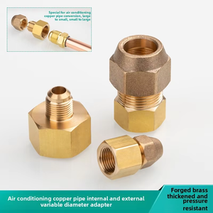 Điều hòa không khí đồng Ống Adaptor Nam Nữ Reducer phụ kiện <span class=keywords><strong>Nuts</strong></span> giả mạo sắt <span class=keywords><strong>Brass</strong></span> Ống phù hợp cho dầu nước ứng dụng - Product Image 6