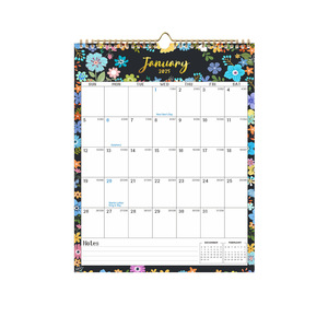 2026 Custom Pattern Countdown Calendar Planner Hanging Month Planning Printing Calendar <b>Clock</b> Function English <b>Wall</b> Calendar - Product Image 4